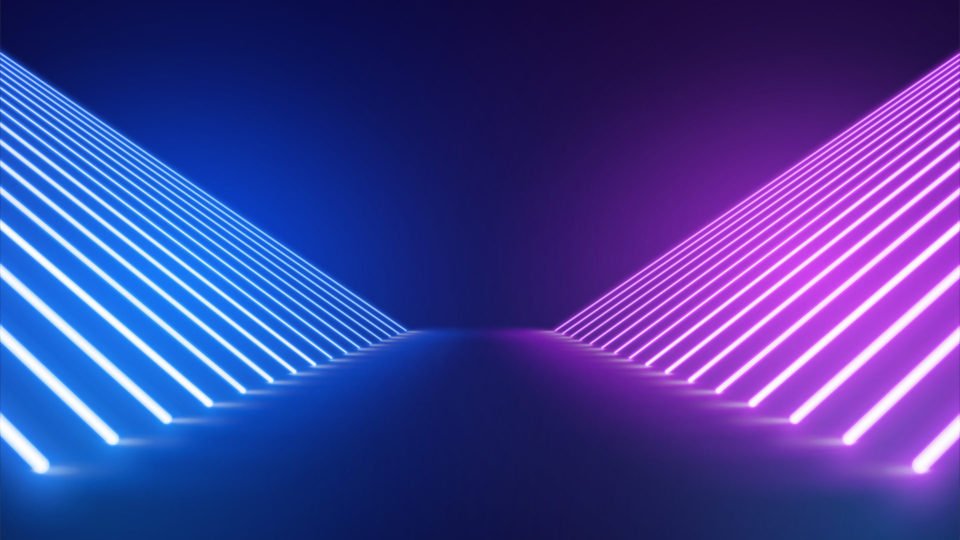 Abstract neon background