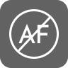 CamTrackAR help guide CamTrackAR - autofocus off button