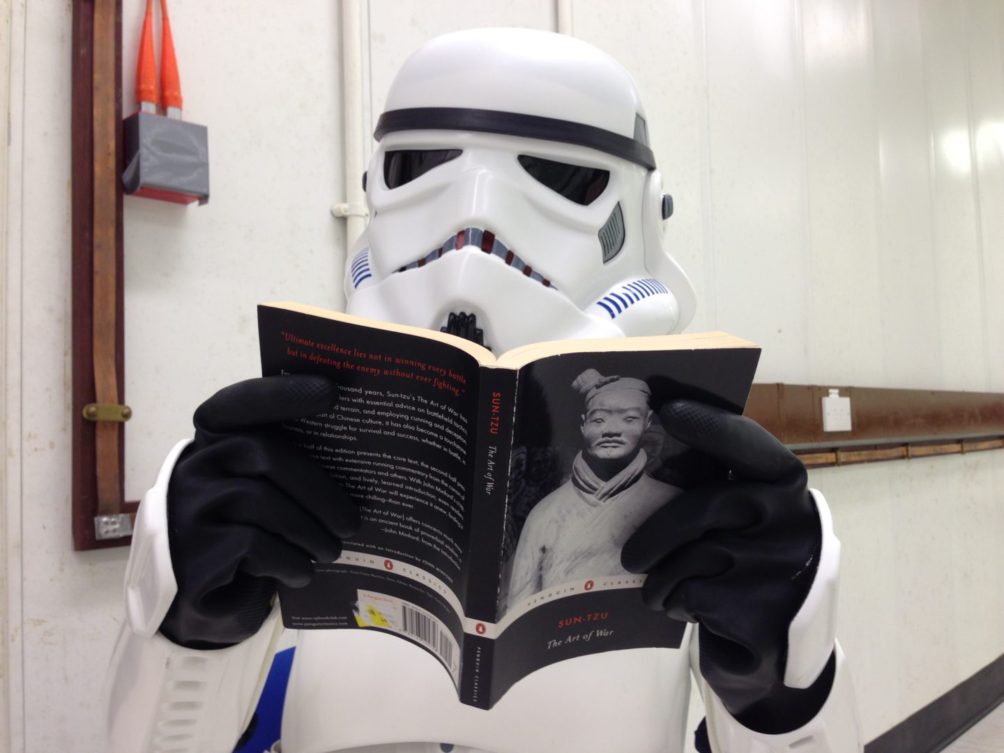 New Release: HitFilm Pro 2017 Stormtrooper reading 'The Art of War' by Sun Tzu